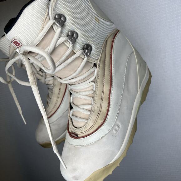 Burton Snowboard‎ Boots Womens Mint True Fit Imprint White & Red Size 9 US - Picture 6 of 8